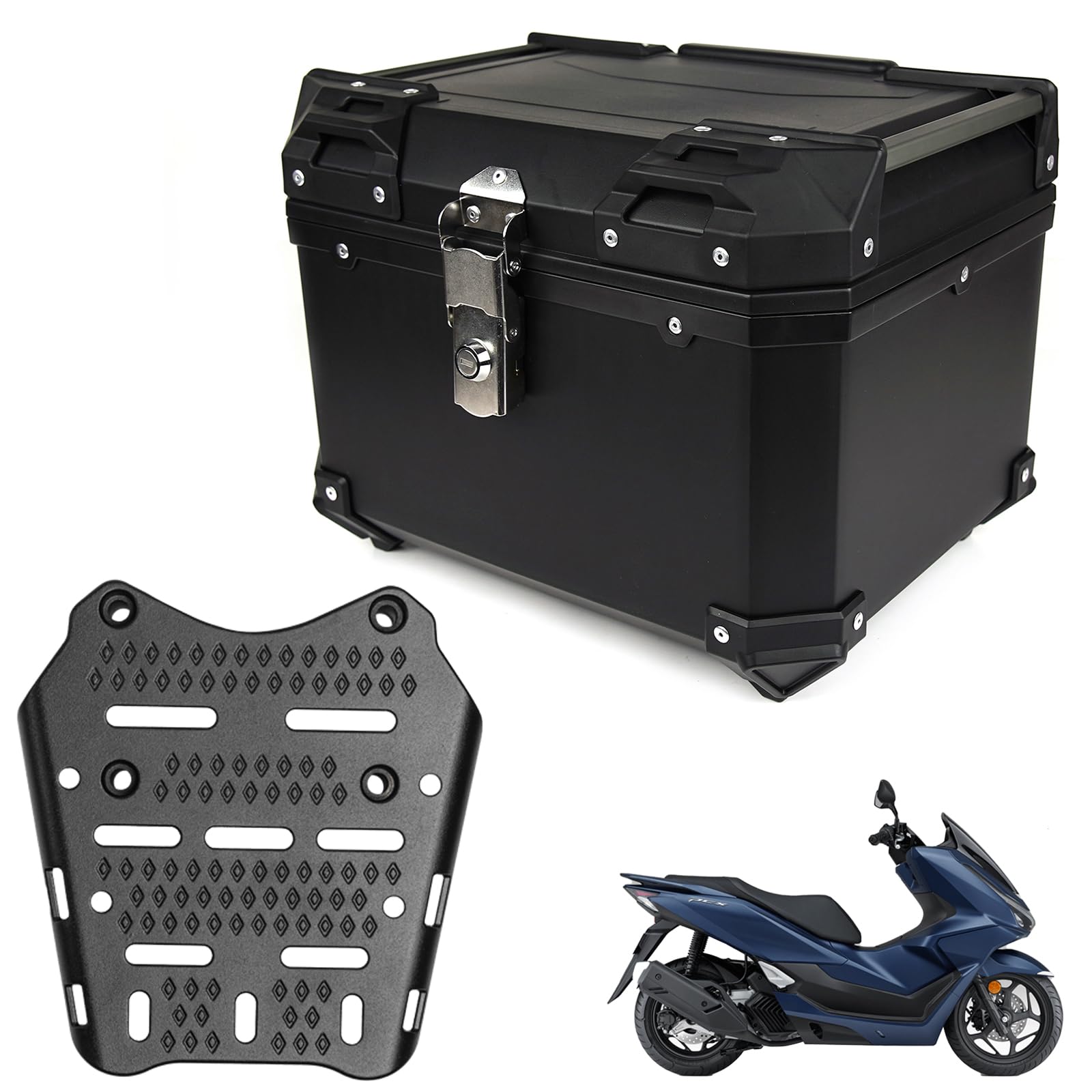 WAVE125X リアボックス付き 新色追加！】ダックス125 純正色 塗装リアボックス（商品番号:hwb32-5